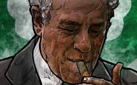 Arnold Jacob 'Red' Auerbach Illustration
