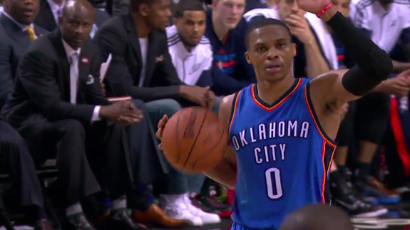 Russell Westbrook Third Straight Triple-Double