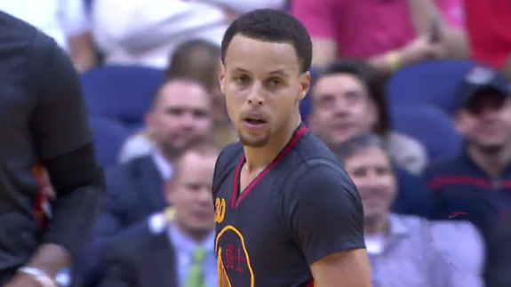 Stephen Curry Pours In a Fun 32 Points