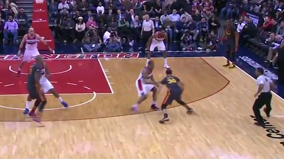 Stephen Curry Dances On the Wizards