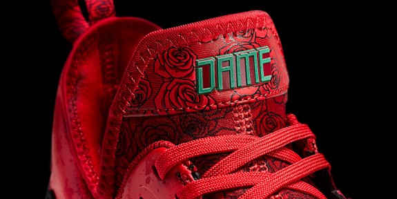 Adidas dame hotsell 1 rose city