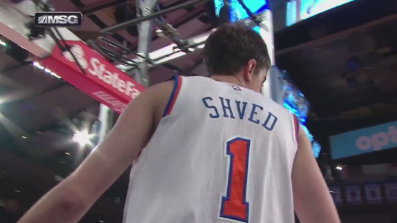 Alexey Shved Leads Knicks to OT Win Over Spurs