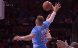 Corey Brewer Dunks All Over Blake Griffin