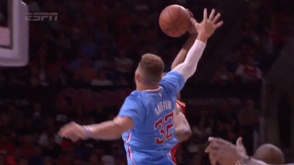 Corey Brewer Dunks All Over Blake Griffin