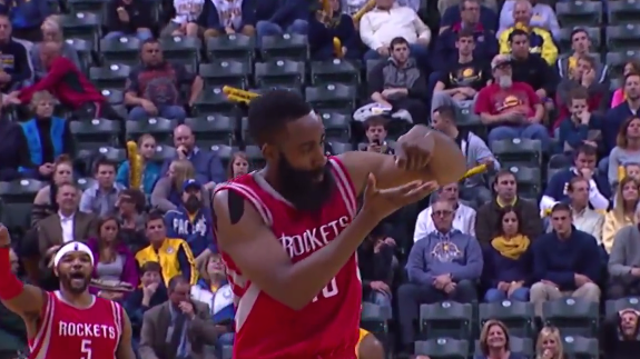James Harden Drops 44 Points on the Pacers
