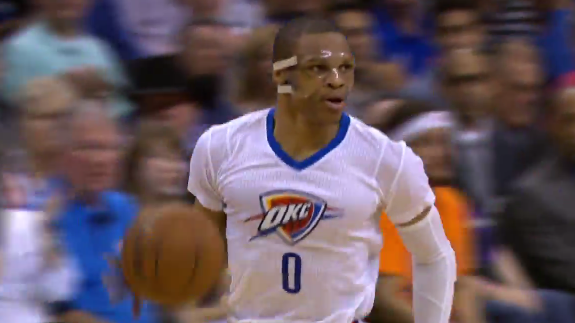 Russell Westbrook Picks Up His 10th Triple-Double
