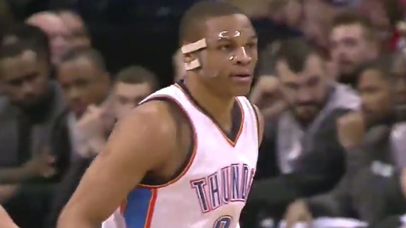 Russell Westbrook Picks Up 8th Triple-Double