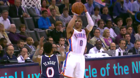 Russell Westbrook Notches 9th Triple-Double