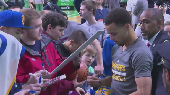 Stephen Curry Leads an Epic Comeback