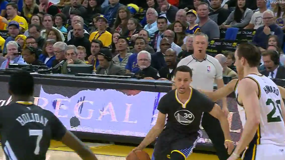 Stephen Curry Has Amazing Accident Shots Too