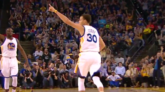 Stephen Curry Fake Behind the Back Move and Dime