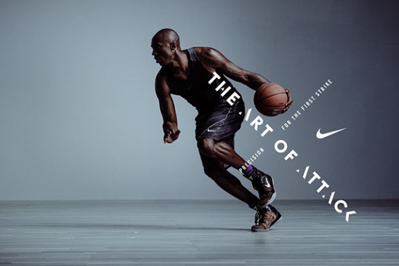 Kobe X 'The Art of Attack' Typography