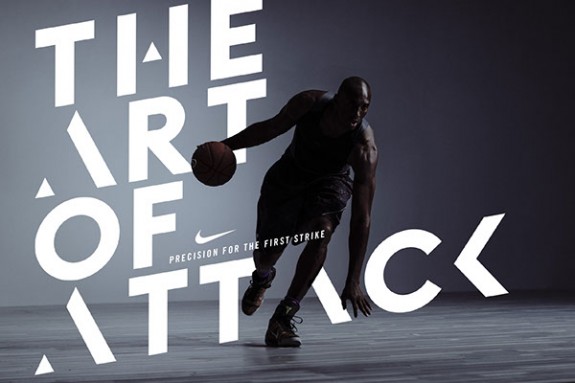 Kobe X 'The Art of Attack' Typography