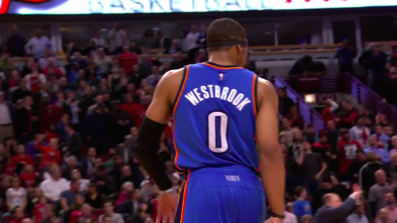 Russell Westbrook Has a Monster Night, Drops 43