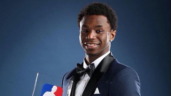 Andrew Wiggins Named Rookie of the Year