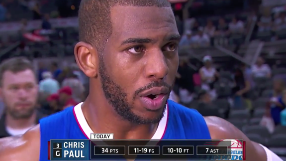 Blake Griffin and Chris Paul Even the Series