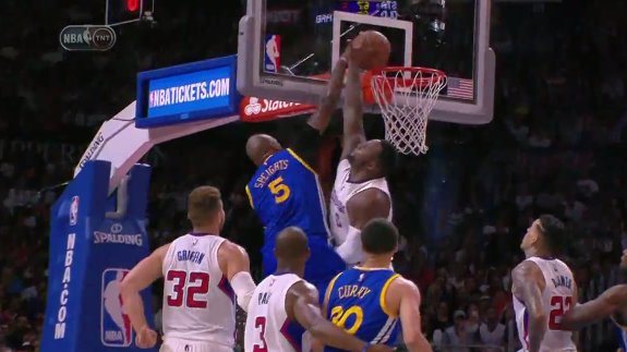 Marreese Speights Dunks All Over Big Baby