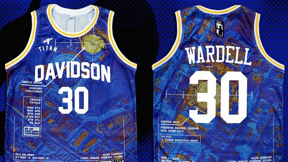 Titan x Stephen Curry 'Wardell' Jersey