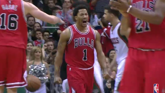 Derrick Rose Dominates With 34 In Double OT Win