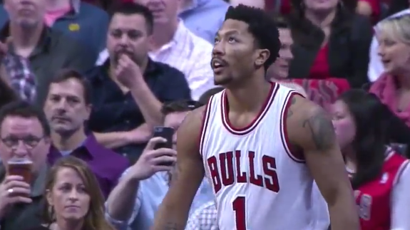 Derrick Rose Turns In Vintage Performance Versus Philly