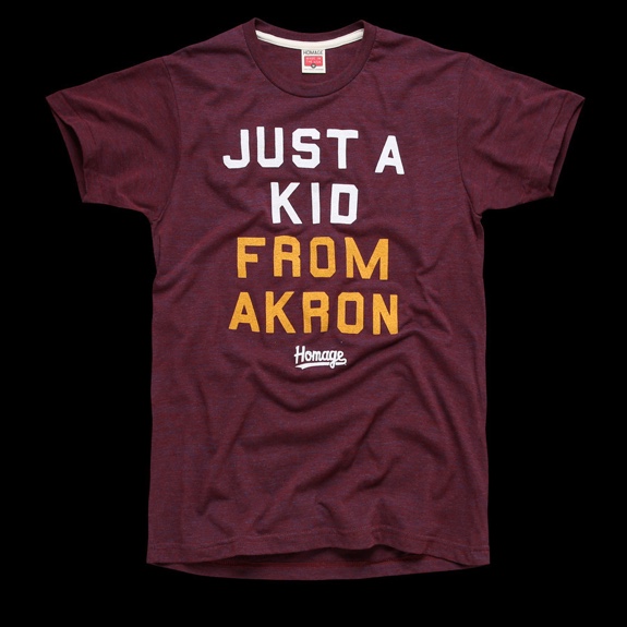 Homage 'Just A Kid From Akron' Tee