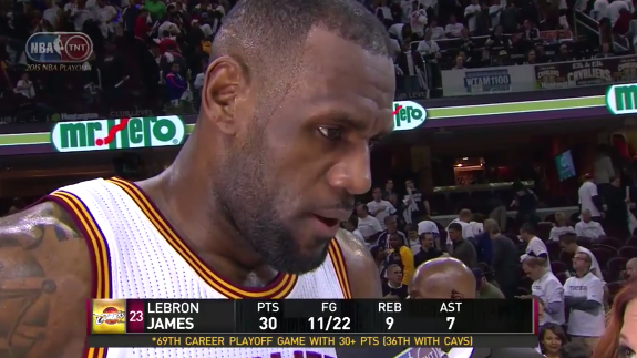 LeBron James Dominates In Game Two Win