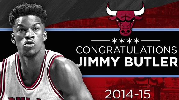 Jimmy Butler Named Most Improved Player