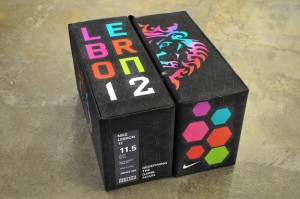 Nike LeBron 12 Shoe Box Design