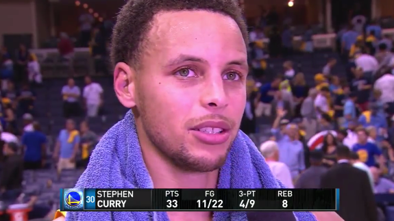Stephen Curry Puts Warriors Back on Track, Drops 33