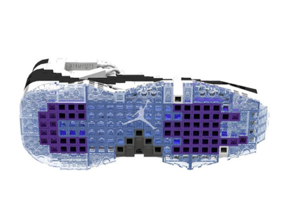 Air Jordan 11 Retro 'Concord' LEGO Replica