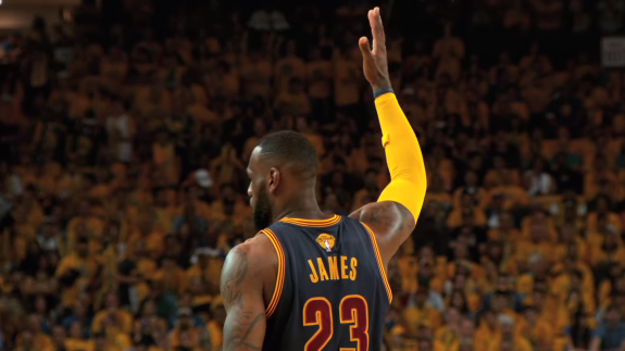 LeBron James Gets Another Epic Triple Double
