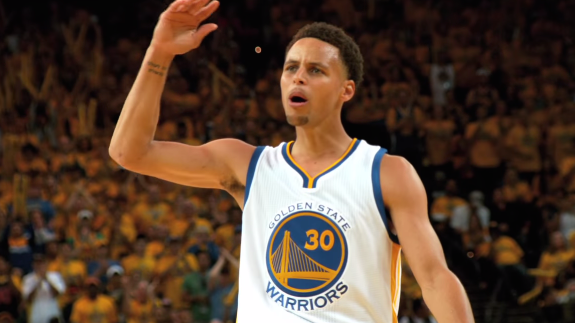 Stephen Curry Scores 37, Warriors One Win Away