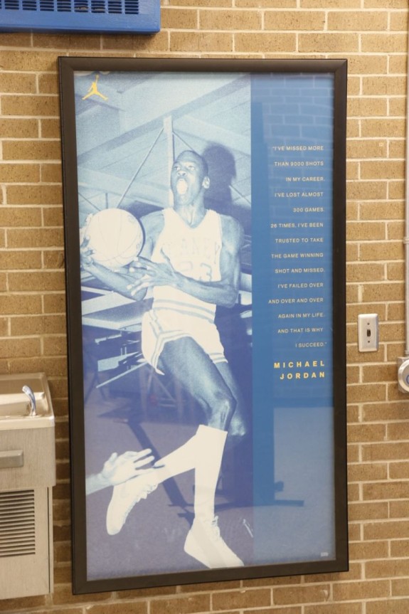 Michael Jordan Laney High School Exhibit