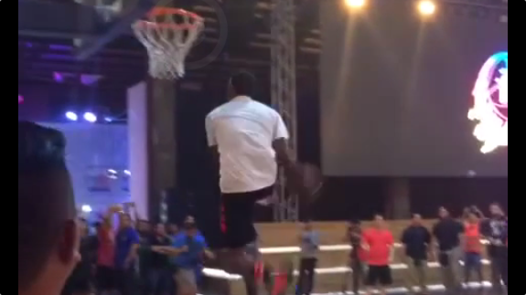 Paul George Shows Off His Recovered Hops In China