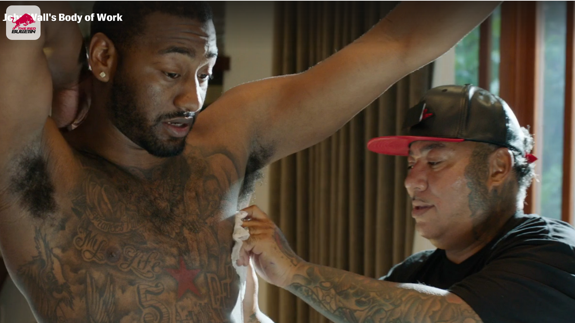 john wall tattoos