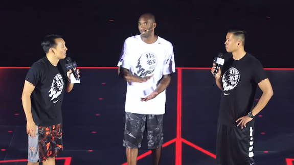 Kobe Bryant Visits Fans In China