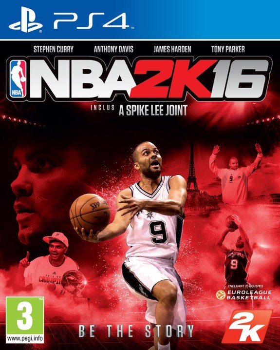 Tony Parker Gets NBA 2K16 Cover In France