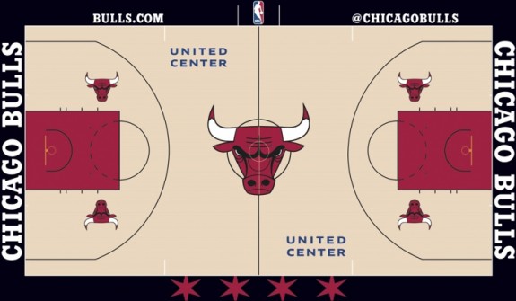Chicago Bulls Showoff New Court Design