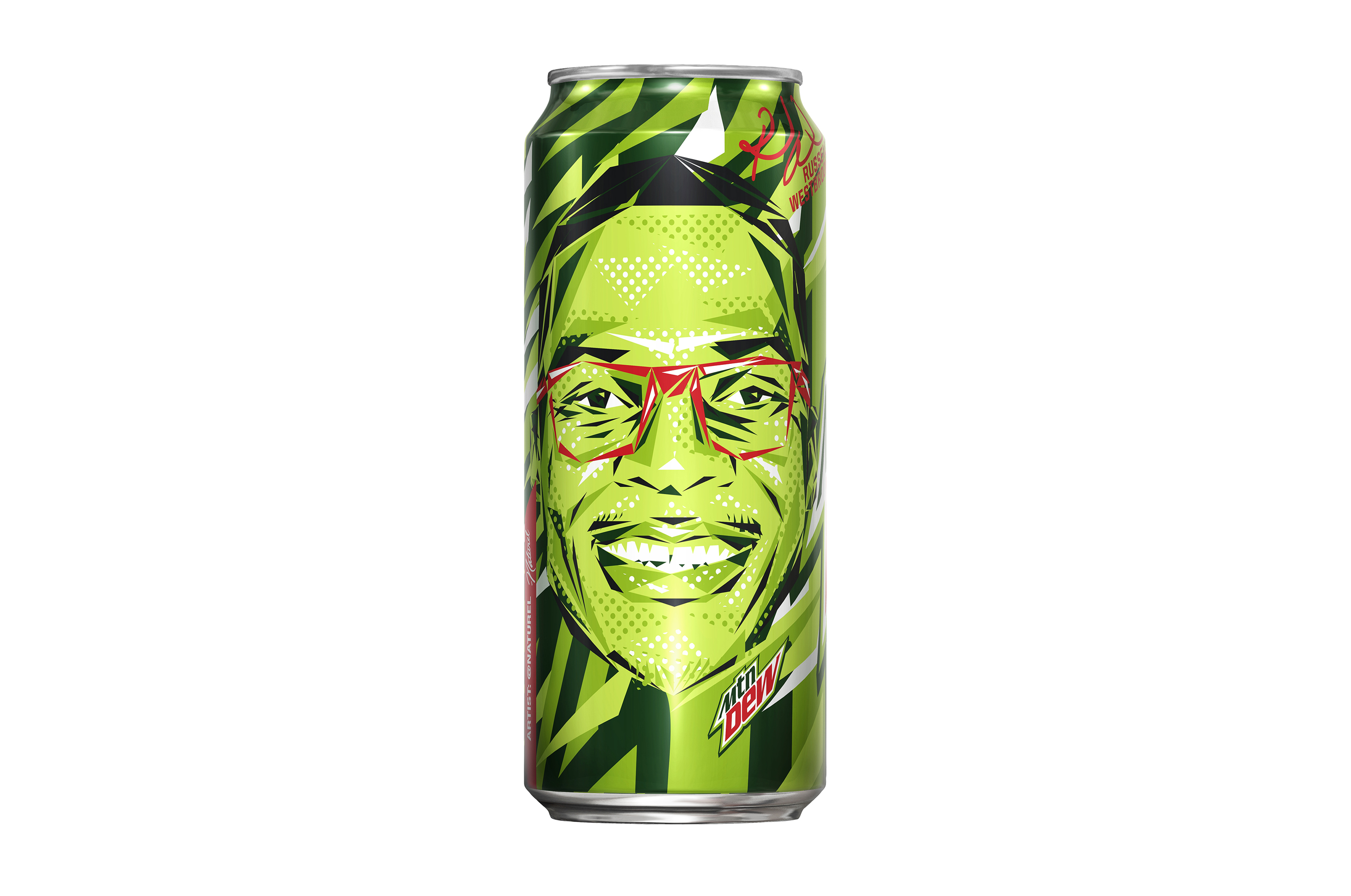 Mtn. Dew x Russell Westbrook Limited Edition Cans