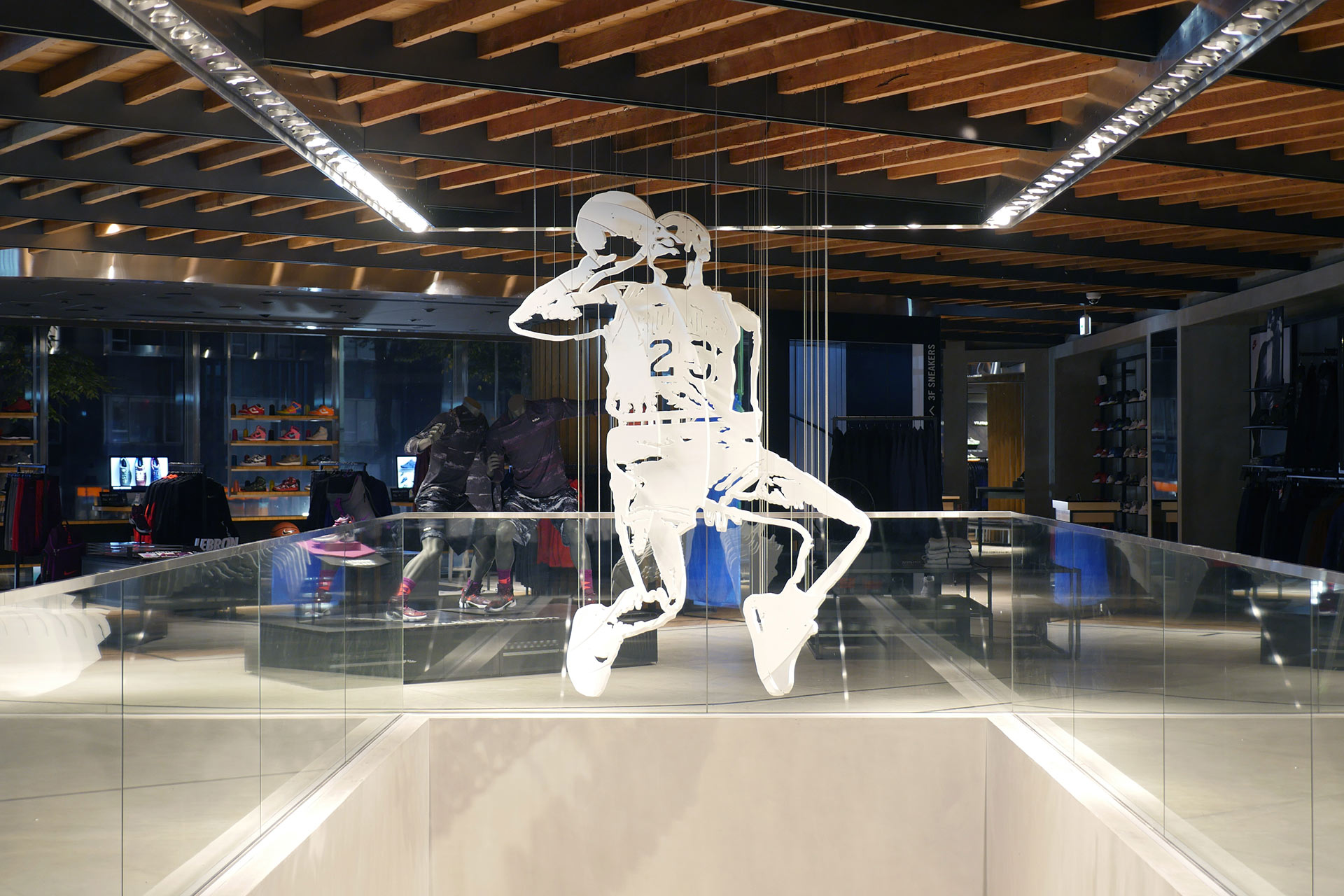 An Amazing 3D Sculpture of Michael Jordan