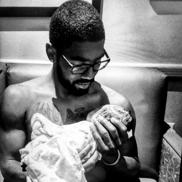 Kyrie Irving Introduces His New Daughter via Instagram