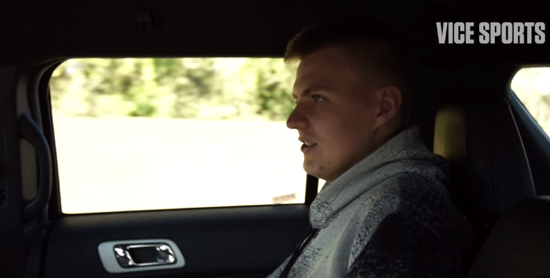 Ride Along Discussion with Kristaps Porzingis