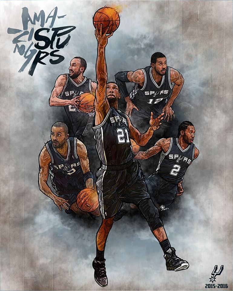Amazing Spurs Illustration