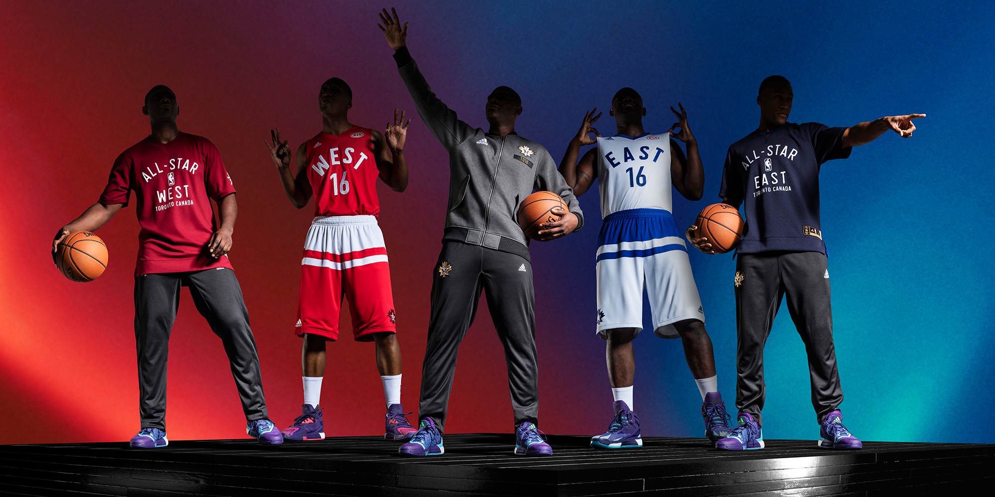 adidas Celebrates Toronto with 2016 NBA All-Star Uniforms