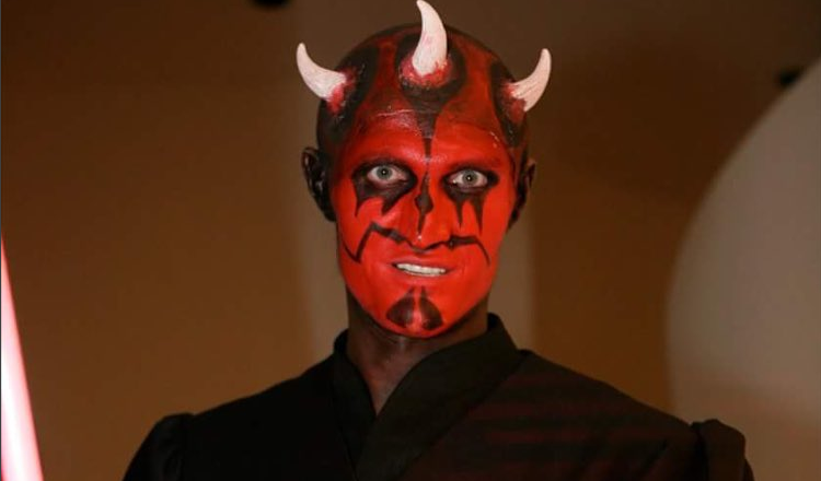 Andrei Kirilenko x Darth Maul Star Wars Costume