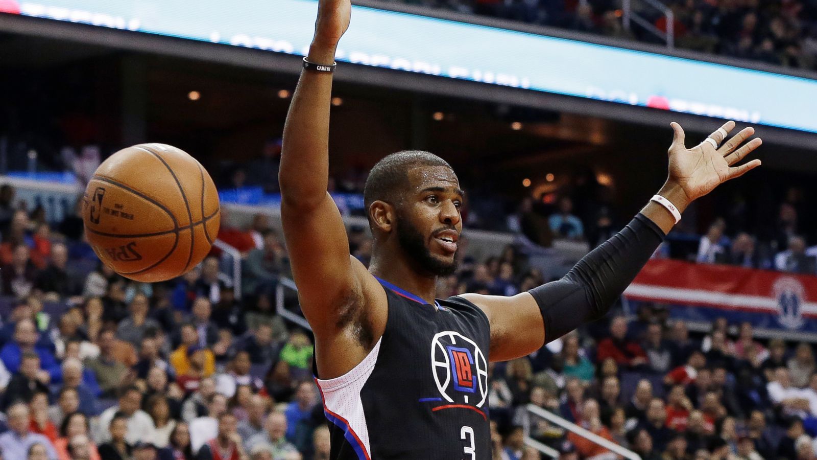 Chris Paul Throws Down Two Dunks In Clippers Win