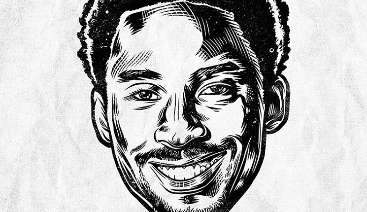 Kobe Bryant ‘Noir et Blanc’ Portrait II