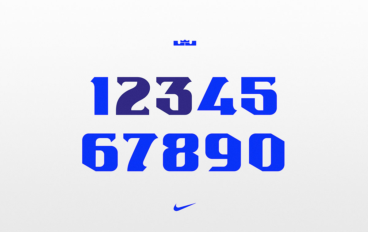 LeBron James Display Typeface