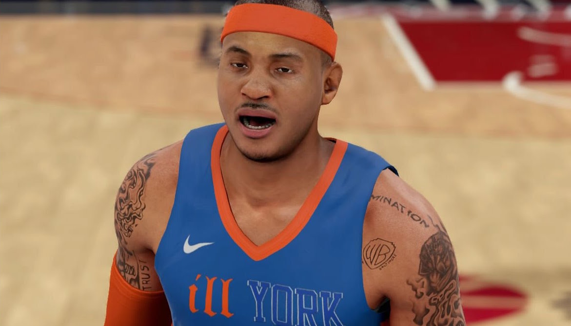 New York Knicks x Nas NBA 2K16 Rebrand