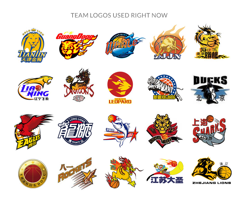 20 CBA Logos Redesigned